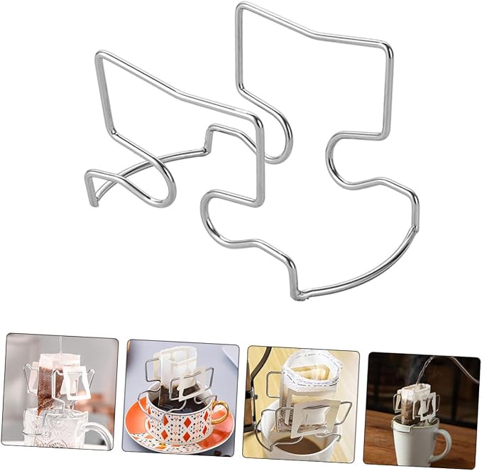 IMIKEYA Coffee Filters Stand Holder Organizer Cold Brew Filter Drink Drip Bag - Image 7