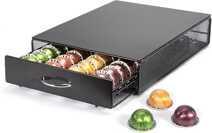 Coffee Pod Holder Drawer, Coffee Capsule Tray Drawer Organizer - Image 4