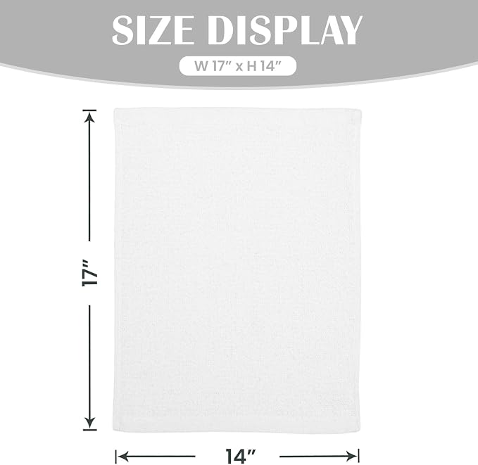 Reed&Pick Terry Bar Mop Towels Size 14"x17" – Absorbent and Durable, Cotton - Image 5