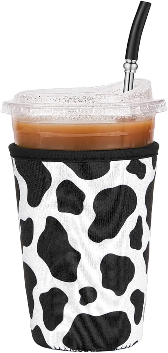 Iced Coffee Sleeve Reusable Medium 22-28oz by Cavllson