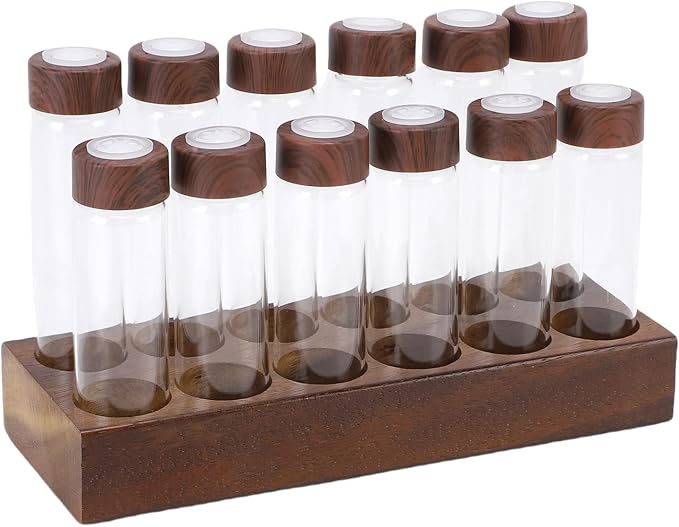 Naroote Single Dose Coffee Bean Storage Tubes, Dosing Glass Vials, Bean - Image 3
