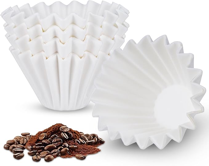 5 Cup Coffee Filters, Disposable Paper Coffee Filters by DTFMZOV