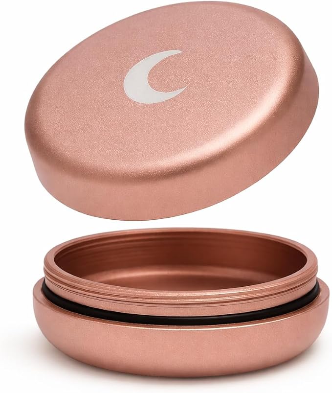Small Metal Pill Container by BrandoMoon