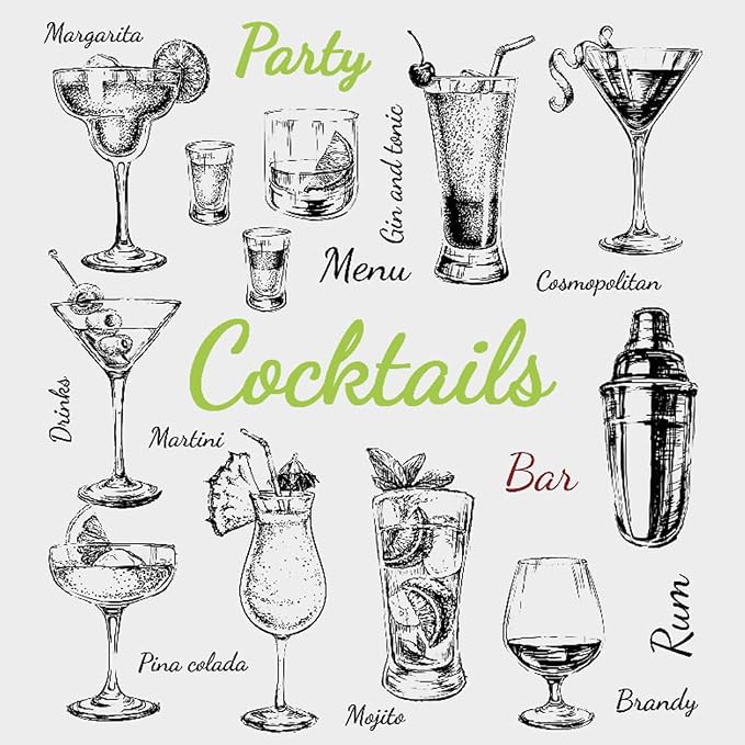 Cocktail Shaker, 24oz Drink Mixer - Image 4