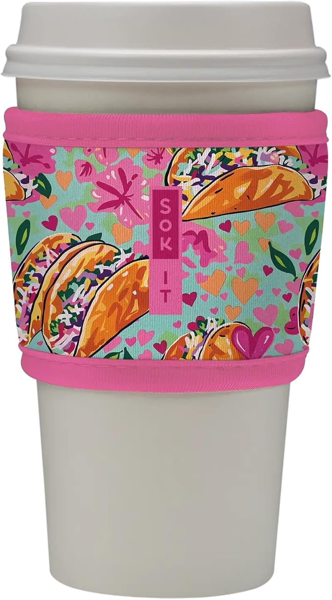 Sok It HotSok Coffee & Tea Reusable Insulated Neoprene Cup Sleeve by SokIt
