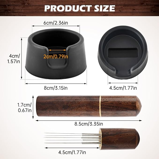 Coffee Tamper Base for Espresso Machine, Improves Tamping Stability and - Image 2