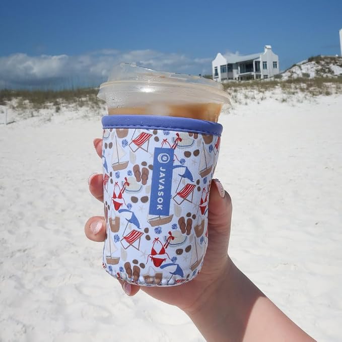 Sok It JavaSok Iced Coffee & Cold Soda Insulated Neoprene Cup Sleeve - Image 2
