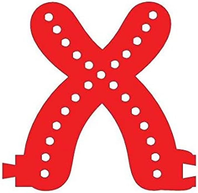 M&T Displays LED Marquee Letter Lights Modular Red Light Up Alphabet Initial X - Image 2