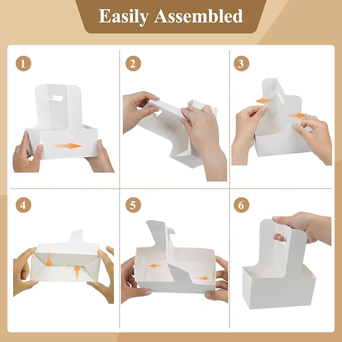 HFH Disposable 2-Cup Drink Carrier - Image 5