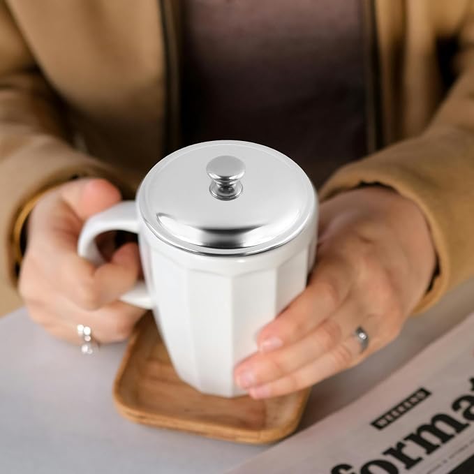 Antrader Stainless Steel Cup Covers, Fit - Image 2