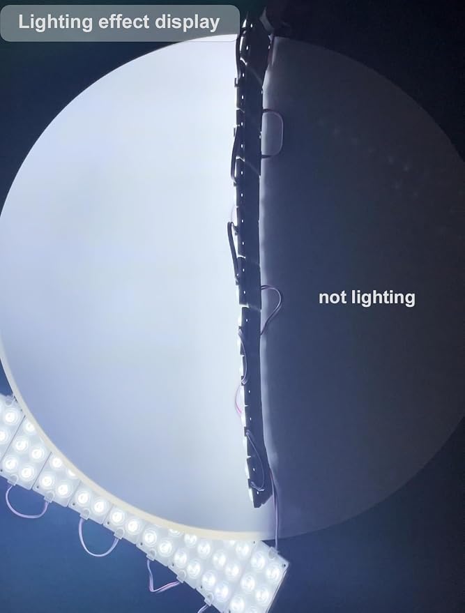 KBLEDLAMP DC12V 3W 6LEDs 20PCS Per LED Module, Pure White Light 10000k LED - Image 6