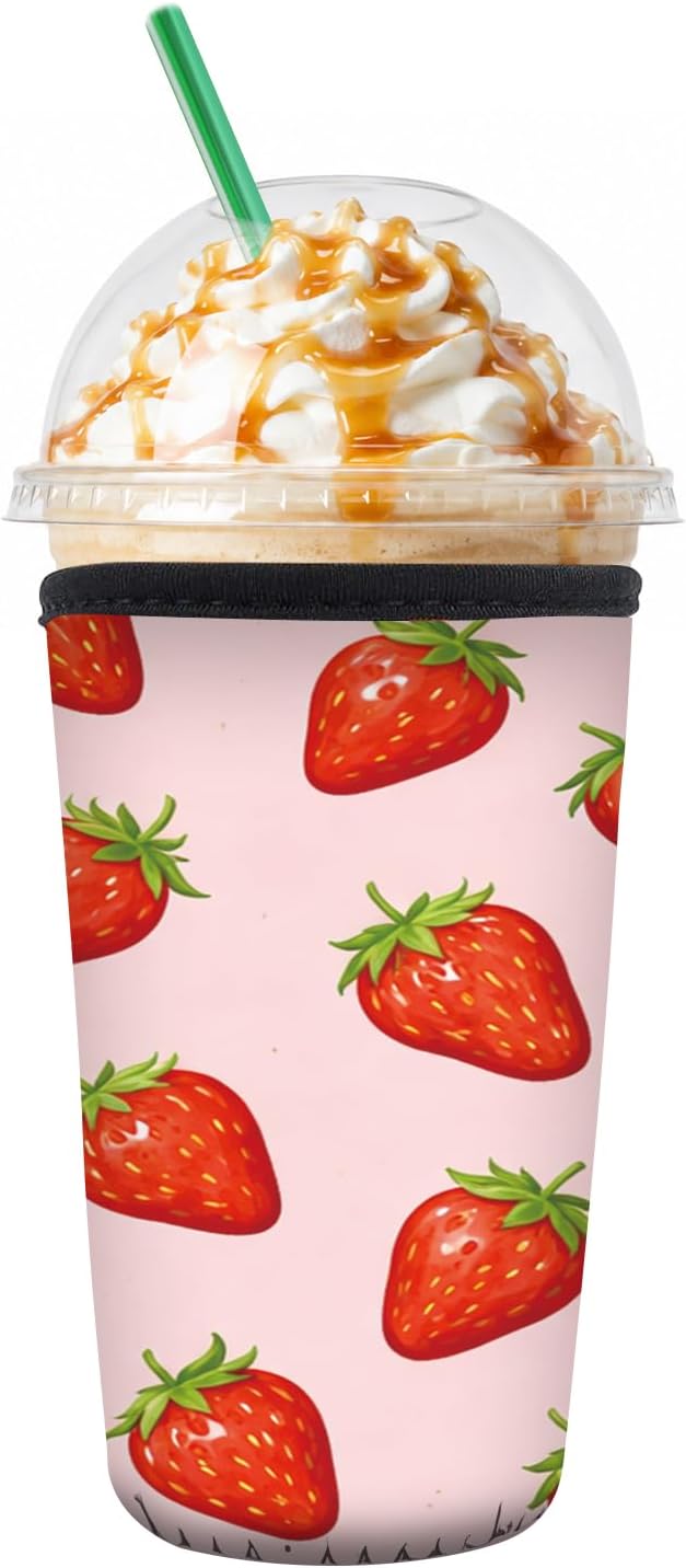 Reusable Neoprene Coffee Sleeve by Unknown