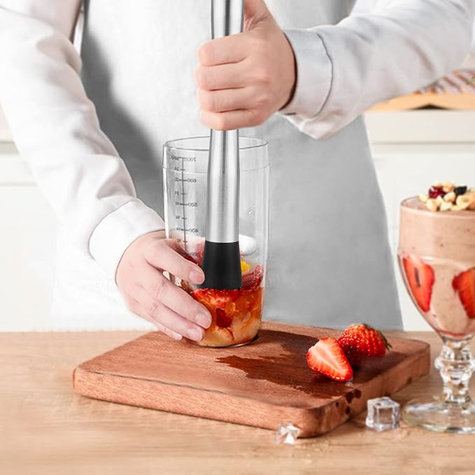 tifanso Muddler for Cocktails, Stainless Steel Stirrer, Bar Accessories Tools - Image 4