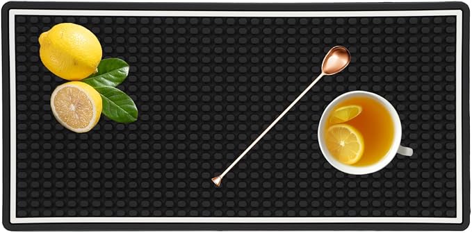 2PCS Bar Mat For Countertop Splash, PVC Bar Service Mat, Suitable For Spills - Image 2