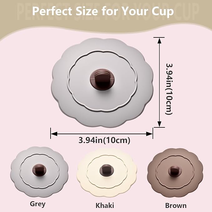 Silicone Cup Covers ， Multicolored Silicone Lids - Image 2