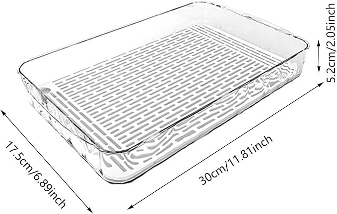 Plastic Drain Tray Bottle Cup Dish Drying Rack - Image 4