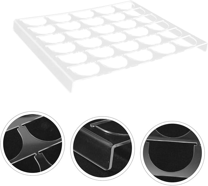 Uonlytech 30grids Espresso Capsule Holder Rack Desktop Organizer - Image 7