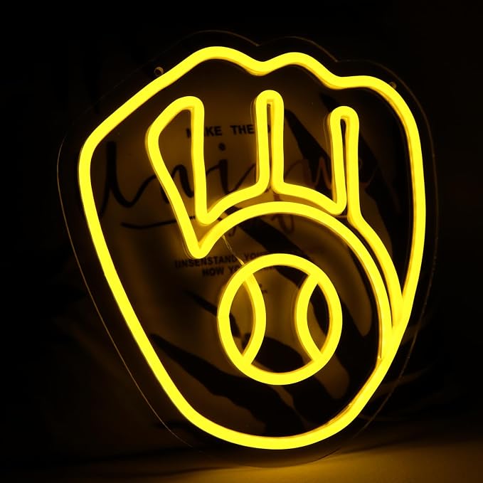 Balanar Baseball Neon Signs for Garage or Man Cave Decor, Gifts - Image 3
