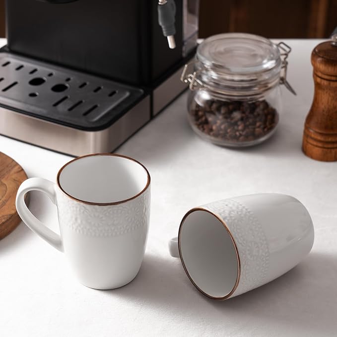famiware Coffee Mugs Sets for 4, 12 oz Mug Set, Coffee Cups - Image 5