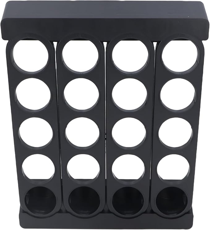 Haofy Modern White Coffee Capsule Rack Holds 20 Pods in Compact 9.6" Design - Image 9