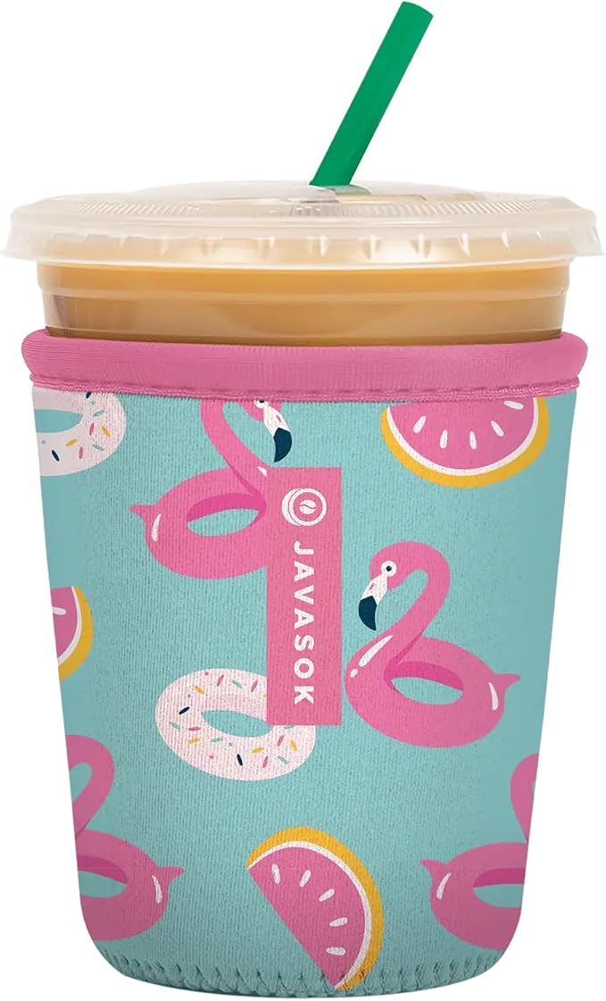 Sok It JavaSok Iced Coffee & Cold Soda Insulated Neoprene Cup Sleeve by SokIt