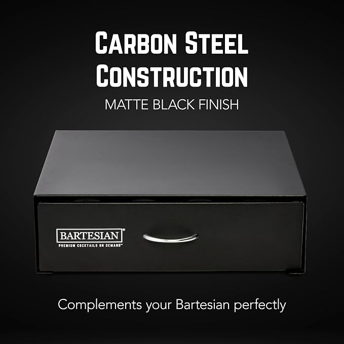 Bartesian Carbon Steel Cocktail Capsule Drawer - Image 3