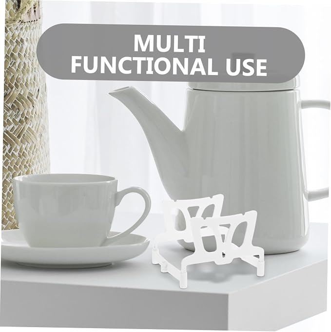IMIKEYA Foldable Coffee Filter Holder Rack Drip Paper Storage Stand - Image 3
