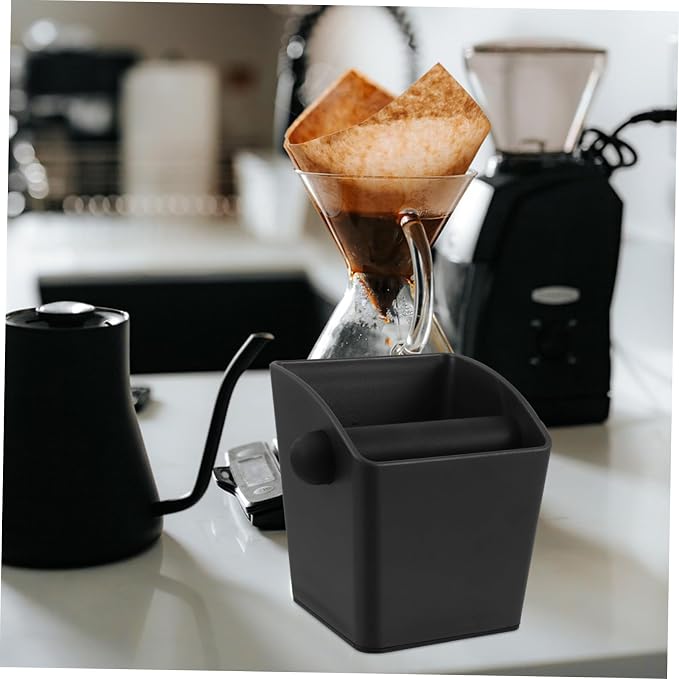 Coffee Grounds Bin Stylish Espresso Grounds Disposal Container - Image 7