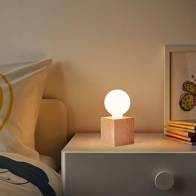 Vintage Table Lamp, Small Bedside Lamp - Image 2