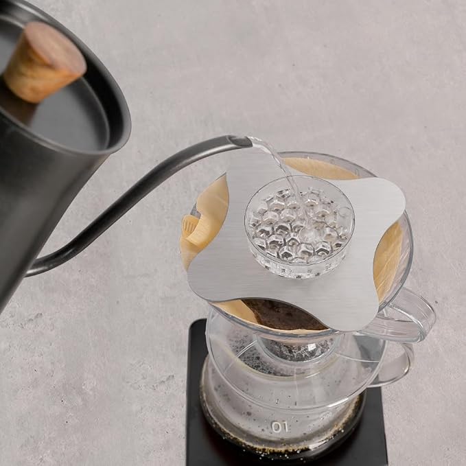 CAFEMASY Drip Assist Tool for Pour Over Coffee Dripper Clear Water Flow Control - Image 6