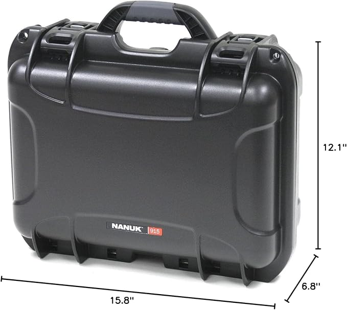 NANUK 915 Empty Hard Case, IP67 Waterproof, Dustproof and Impact Resistant - Image 11