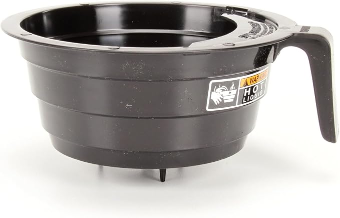 Bunn 20583.0003 Black Plastic Funnel - Image 3