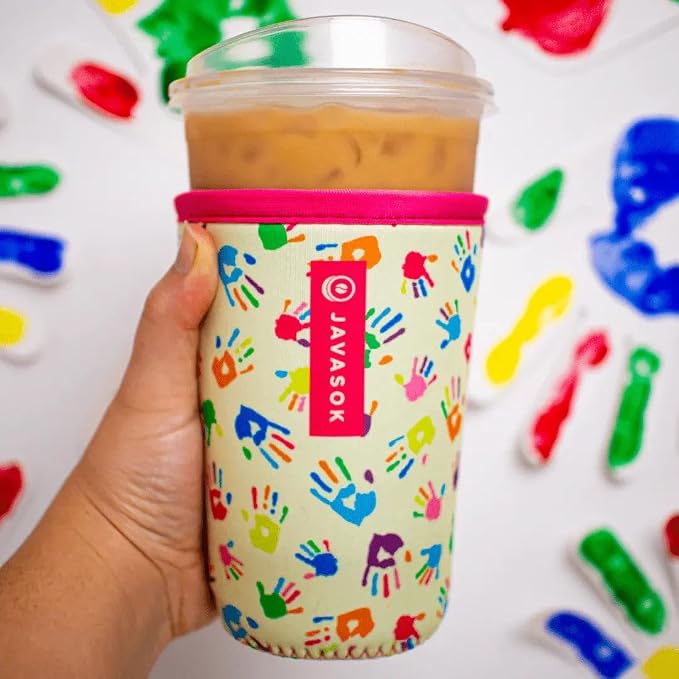 Sok It JavaSok Iced Coffee & Cold Soda Insulated Neoprene Cup Sleeve - Image 2