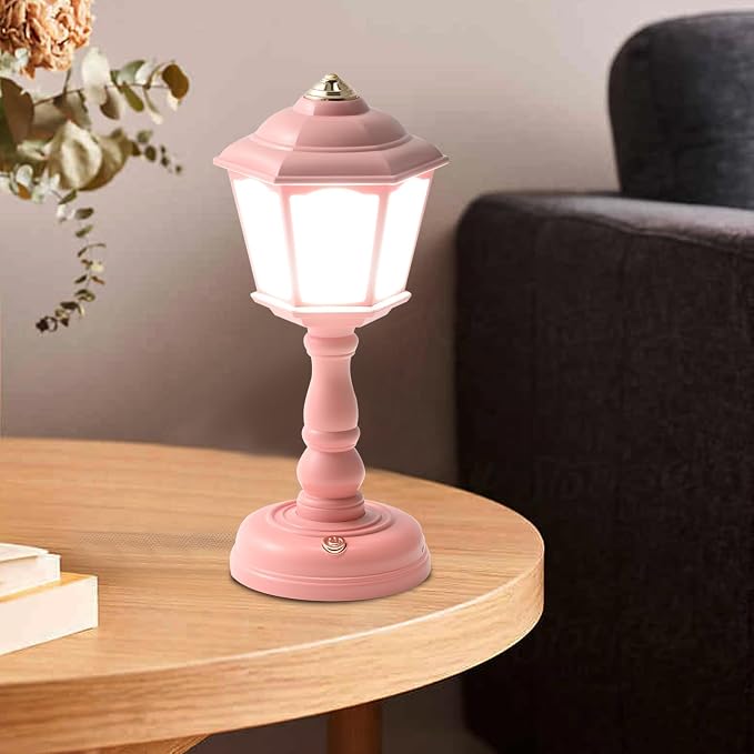 Mini Desk lamp Vintage, LED Desk Lamp Dimmable Table Lamp Reading Lamp - Image 5