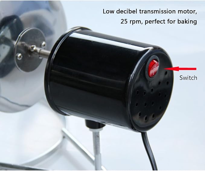 Coffee Bean Roaster Machine, Stainless Steel Drum Type Baking Machine, - Image 3