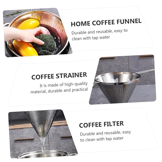 KALLORY 1Pc Stainless Funnel Tool - Image 7
