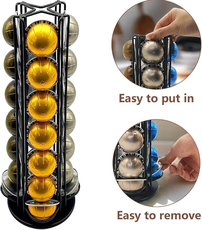 Miuly Coffee Capsule Holder For Nespresso Vertuoline, Coffee Capsule Stands - Image 4