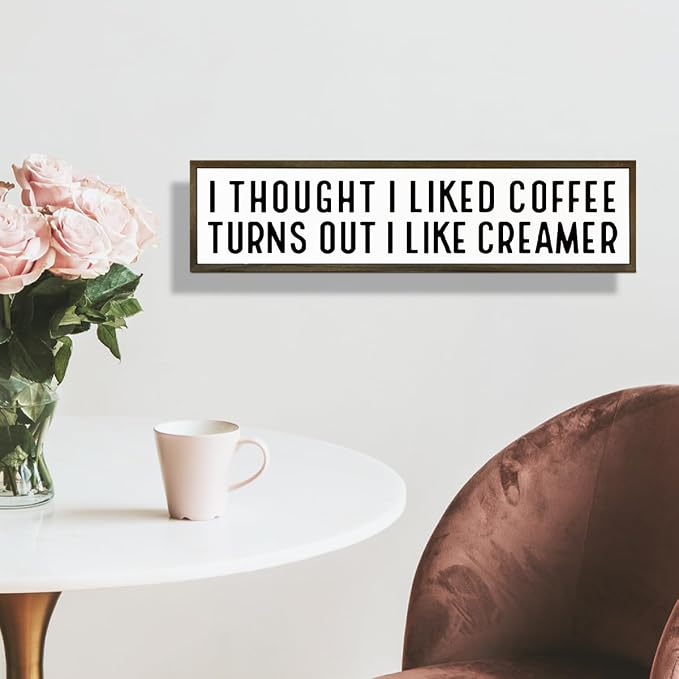 Funny Coffees Decor, Rustic Coffee Station Decors, Coffees Home Decoration - Image 6