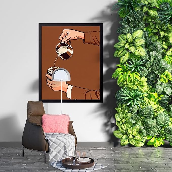 Lawrence Williams Designs Latte Art Pour Poster - Image 5