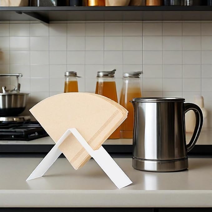 Coffee Filter Paper Holder, Stainless Steel Coffee Paper Storage Container - Image 3