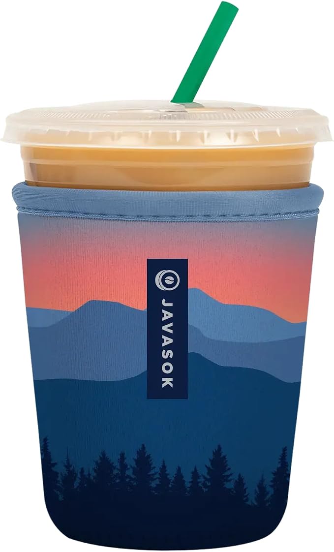 Sok It JavaSok Iced Coffee & Cold Soda Insulated Neoprene Cup Sleeve by SokIt