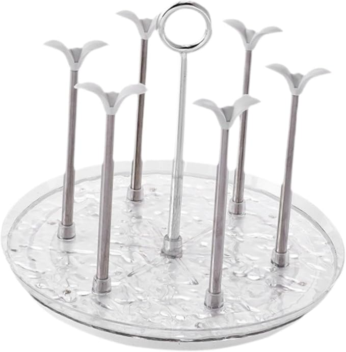 Cup Drying Rack Glass Cup Holder Rack Versatile Multifunctional Water Bottle - Image 6