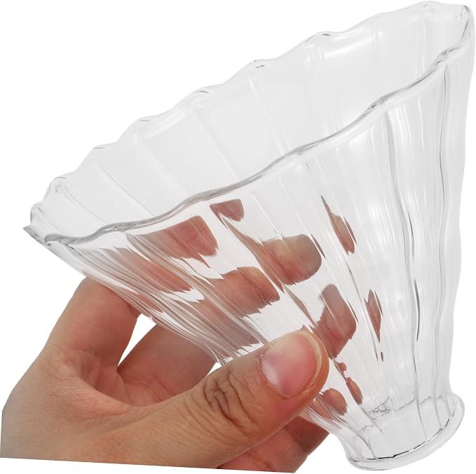 ORFOFE 2pcs Heat Resistant Large Glass Coffee Dripper Thickened Borosilicate - Image 3