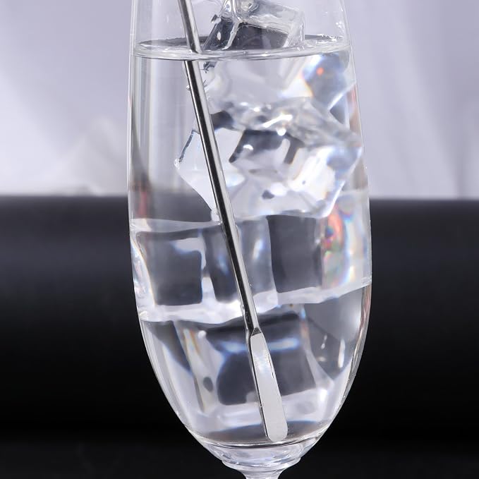 10 pcs Stainless Steel Coffee Beverage Stir Sticks Cocktail Stirrers Drink - Image 5