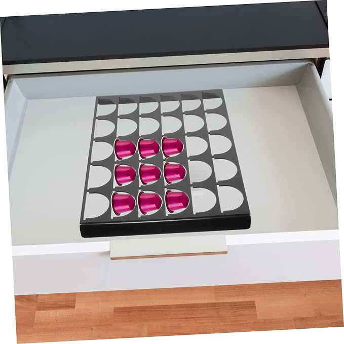 Coffee Capsule Storage Organizer Acrylic Multi Holder - Image 2