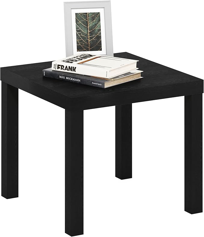 Furinno Classic Homey Square Parsons Side End Table by Furinno-FitsYourSpaceFitsYourBudget