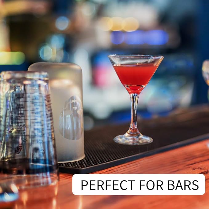 Bar Mat for Cocktail and Coffee Bar 6" x 12" Rubber Bar Service Spill Mat for - Image 6