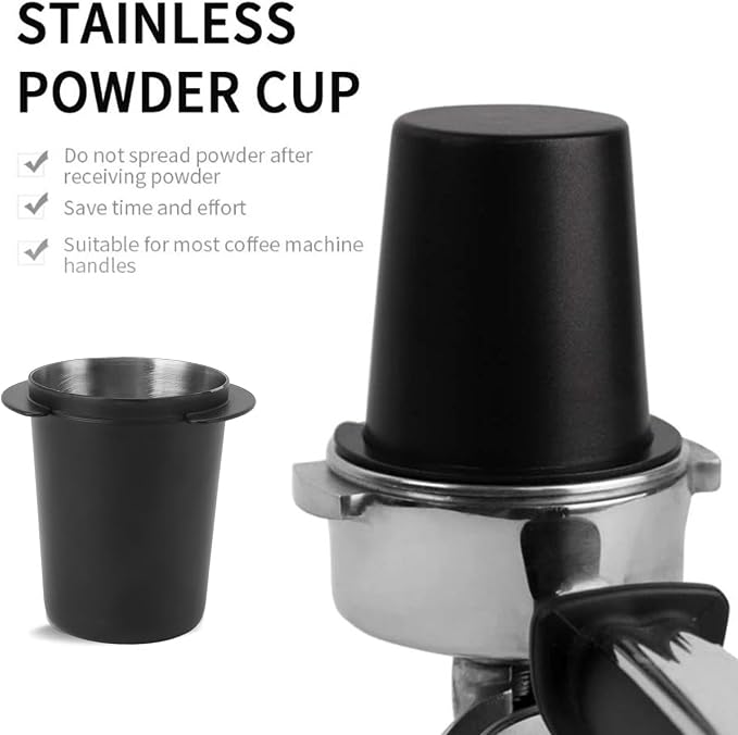 Coffee Dosing Cup 51mm, Stainless Steel Espresso Dosing Cup - Image 6