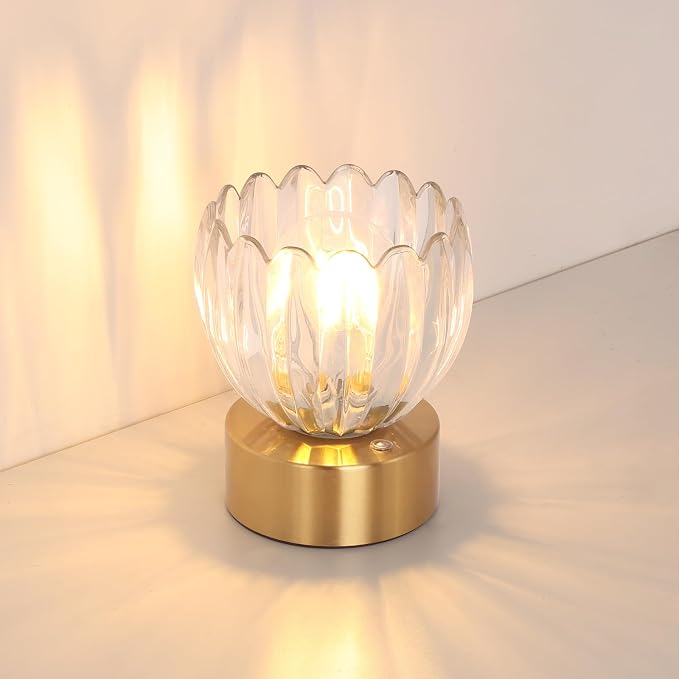 Shenmoyl Cordless Small Table Lamp by Shenmoyl