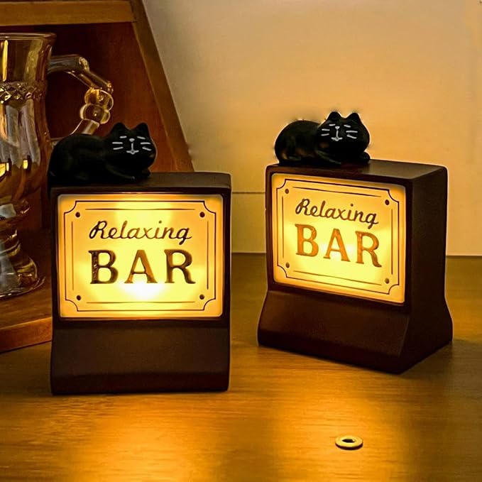 Coffee Lamp Refrigerator Magnets, Cute Cat Refrigerator Magnet - Image 3